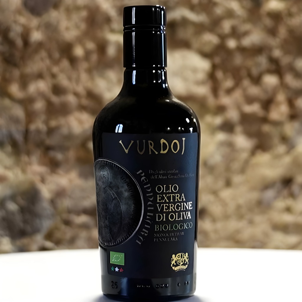 Olio Extra Vergine di Oliva Biologico Monocultivar di Pennulara (2 bottiglie da 0,50)
