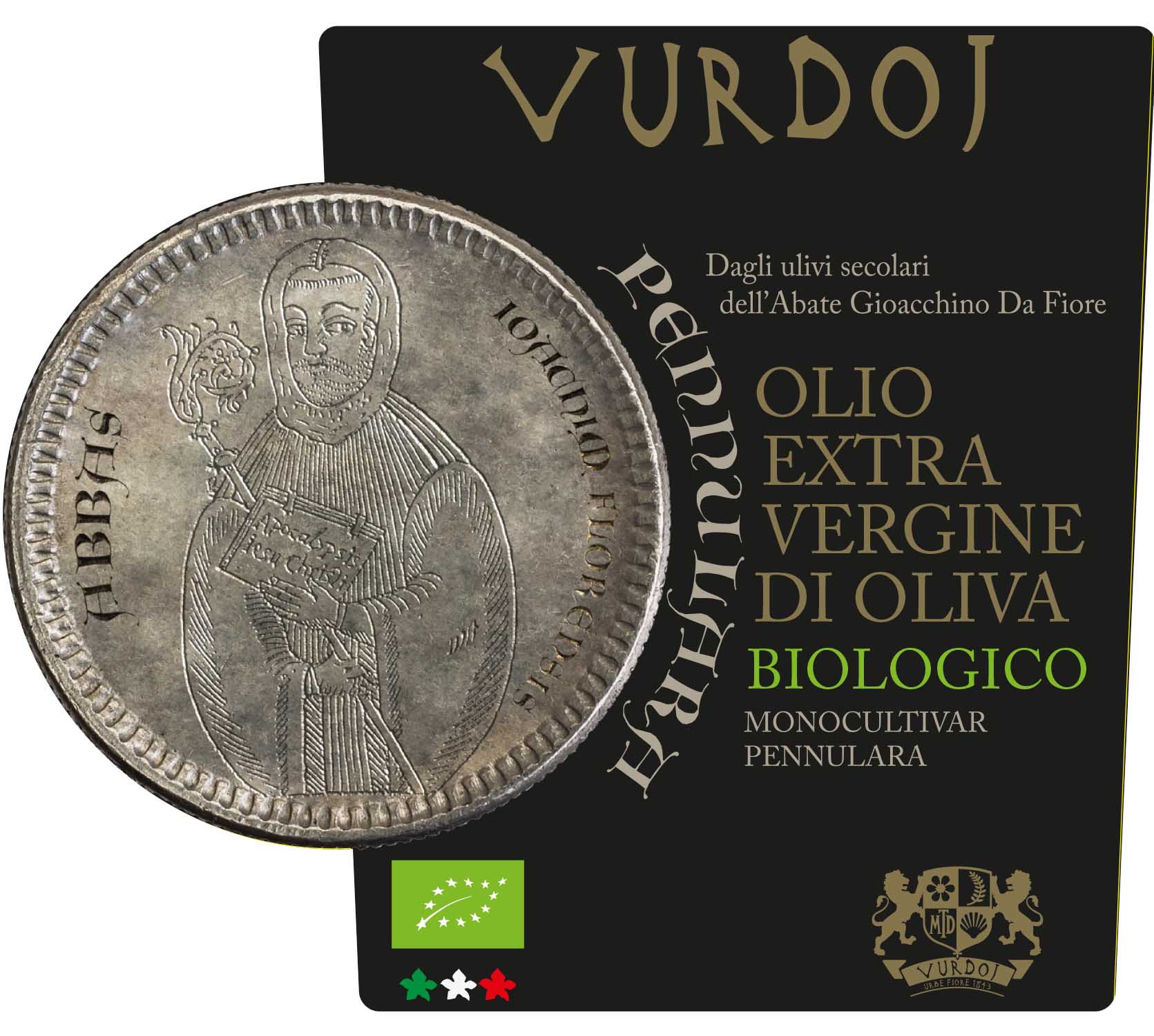 Olio Extra Vergine di Oliva Biologico Monocultivar di Pennulara (2 bottiglie da 0,50) - immagine 2